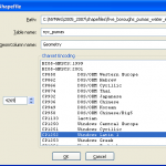 Loading shapefile in Spatialite